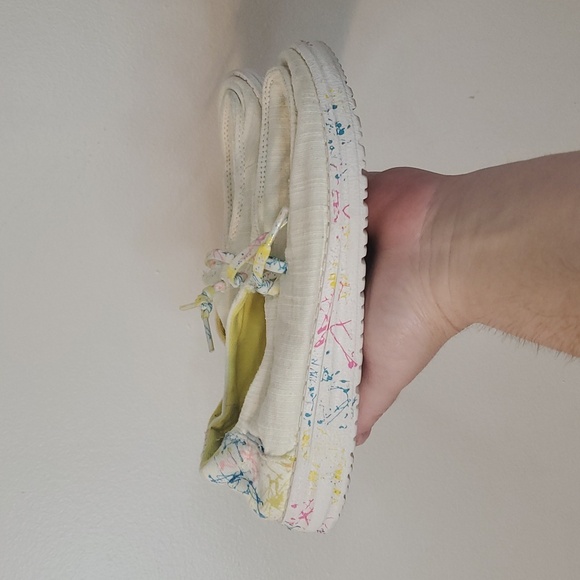 Hey Dude Youth Wendy Sugar Vibes Canvas Shoes Size 3 Ladies 4 - Picture 5 of 12